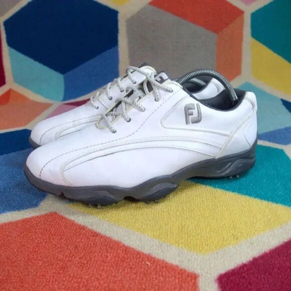 FootJoy Other - FootJoy Super Lites Men's‎ Golf Shoes. White/Black  Size 9